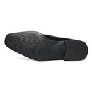 SAPATO MOCASSIM MASCULINO SOCIAL EM COURO - PRETO
